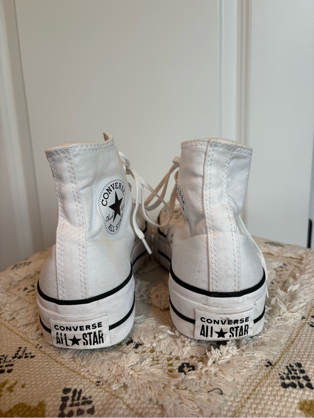 Converse Chuck Taylor All Star Lift Platform Womens High Top Shoes - Picture 4 of 6